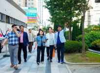 하남시의회 정병용 부의장, 하남시 미사문화거리 현장점검