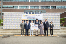 인천 서화회, 추석 명절 맞아 서구청에 사랑의 김 700박스 전달