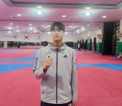 용인대 김종명, 한국 남자 태권도 경량급 신성 예약