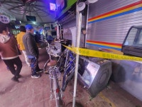 부천제일시장 덮친 트럭… 60대 운전자 급발진 주장