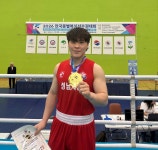 성남시청 김택민, 전국종별복싱선수권 5연패 달성