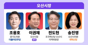 민주당 오산시장 후보에 조용호 경기도의원 확정
