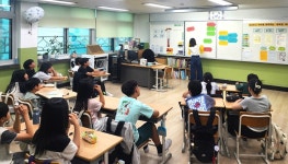 의왕 고천초교, 디지털 시민역량 실천학교 수업 공개 운영