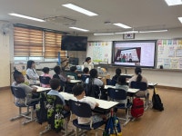 동두천 보산초, 美 퓨알럽 노스우드 초등학교와 글로벌 문화예술 교류