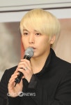 [포토] 슈퍼주니어 성민, 시선끄는 금빛헤어!