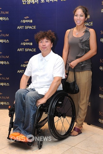 [OBS포토] 강원래-김송, 