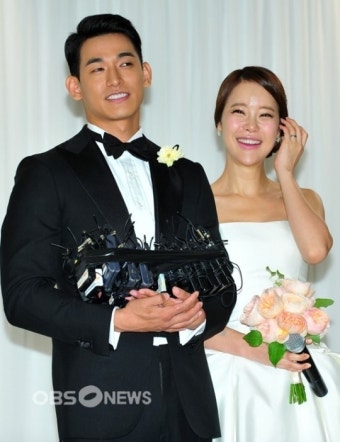 [OBS포토] 정석원-백지영, 미소가 멈추지 않아요~