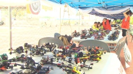 中 드론 제조사 DJI, 용인에 실내 드론 경기장 개장