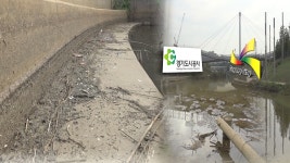 한류월드 수변공원 악취 몸살…개장도 못 해