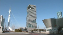 송도 G타워 세계 주요 도시 영상 실시간 제공