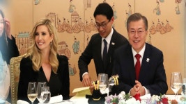 문 대통령 남북 대화…이방카 대북 압박 의지