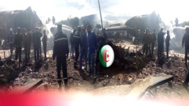 알제리서 군용기 추락 257명 전원 사망