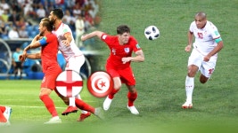 축구 종가 잉글랜드, 튀니지에 2-1 승리