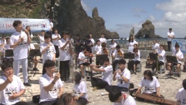 독도에 울려 퍼진 나라사랑 하모니