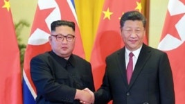 북한 노동신문 , 시진핑 첫 방북 맞아 특집 실어