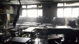동탄 초등학교 돌봄교실서 불…140여 명 대피