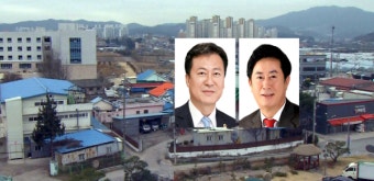'무주공산' 용인갑, 고향 선후대 맞대결