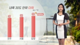 담양 첫 폭염주의보…오늘도 요란한 소나기