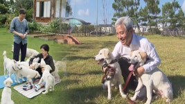 靑 풍산개 강산·겨울 오산 반려파크에 보금자리