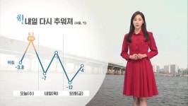 밤부터 찬 공기…저녁 경기 남·동부 비,눈