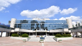 하남시, 하남유니온타워 미세먼지 경관조명 설치