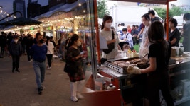 성남시, 모란시장 철판요리 야시장 개장