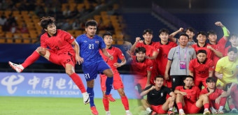 황선홍호 태국에 4-0 완승…조 1위 16강 확정