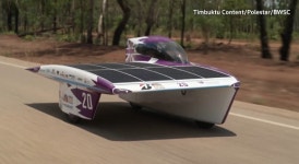 [월드 영상구성] 호주, 국제 태양열 자동차 경주