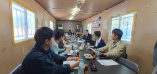 대광위원장, 당산역 환승시설 건설현장 방문