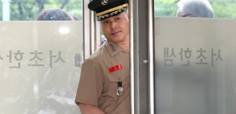 박정훈 대령, 채해병 특검 출석…