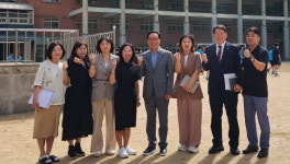 한민수 인천시의원, 구월중학교 교육환경 점검
