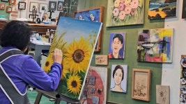 [OBS 인섬 뉴스] 붓끝으로 나누는 삶…나도 화가다