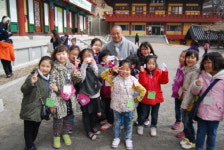 구미 도리사 소나무냐 놀자 학교 눈길