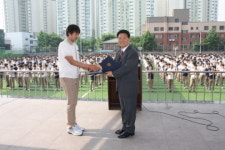 동대부고, 생명나눔에 자비의 쌀 30가마 전달