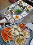 여행 후 즐기는 기력 보충 보양음식, 원주 대게 맛집 주문진대게회타운