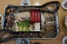 강화도 동막해수욕장 맛집 강화댁만의 여름철 특별 보양식 육해공 철판 메뉴