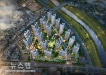 대림산업-한화건설 컨소시엄 아파트 도마 e편한세상 포레나, 1,881세대 대단지 조성
