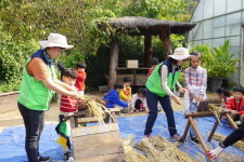 인천시, 신나는 농부체험, 아이들 웃음꽃 활짝