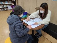 석관실버복지센터 두뇌건강 학습지 배부