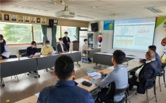 김규창 도의원, 내사천 정비사업 주민설명회 참석