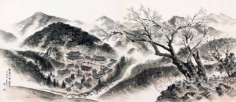 21세기 진경산수화로 다시 핀 가람의 향기