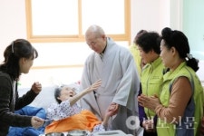 (사)대한호스피스회 평화요양병원 | '호스피스봉사 15년' 환희봉사단