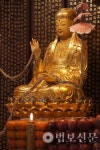 지장도량에 지장경 황금경판 후불탱화