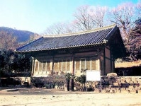 43. 강진 무위사 아미타여래삼존 벽화