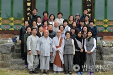 공주 여명사, 무근 스님 주지 취임법회