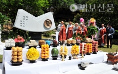 곡성 성륜사, 조방원 선생 공덕비 제막