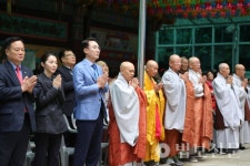 부산 선광사, 개원 18주년 경로잔치