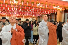 광주 정광고 대학수학능력시험 기원법회 봉행