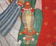 은해사 괘불탱, 현존 유일 바탕재 전체 특수비단