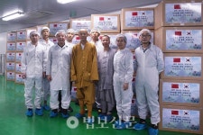중국 불교계 보은 마스크 갖고 한국 찾는다